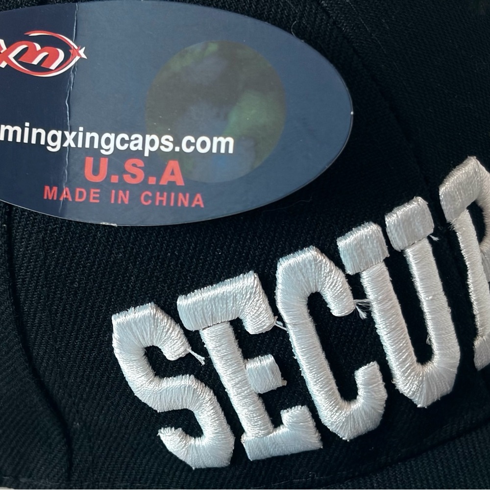 👮🏻‍♂️Security Enforcement Black Cap🧢 - Picture 3 of 5